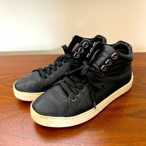 rag & bone Kent Leather High Top Sneakers EU 37.5 US 7.5